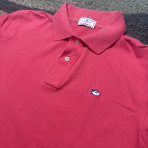 Southern Tide Skipjack Polo Shirt Pink Men’s Medium